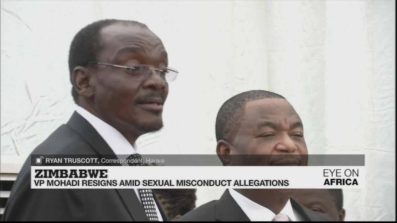Zimbabwe vice president resigns amid sexual misconduct allegations